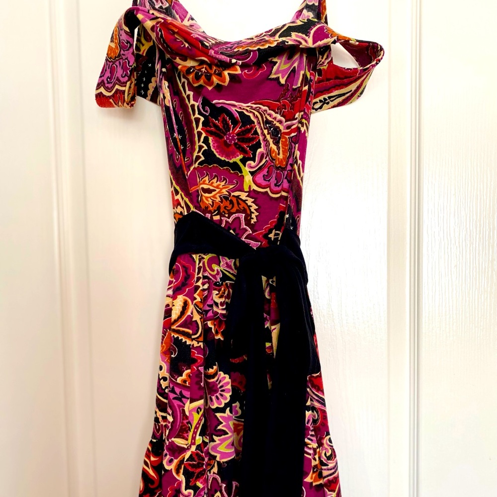 Moda International off-the-shoulder floral dress
